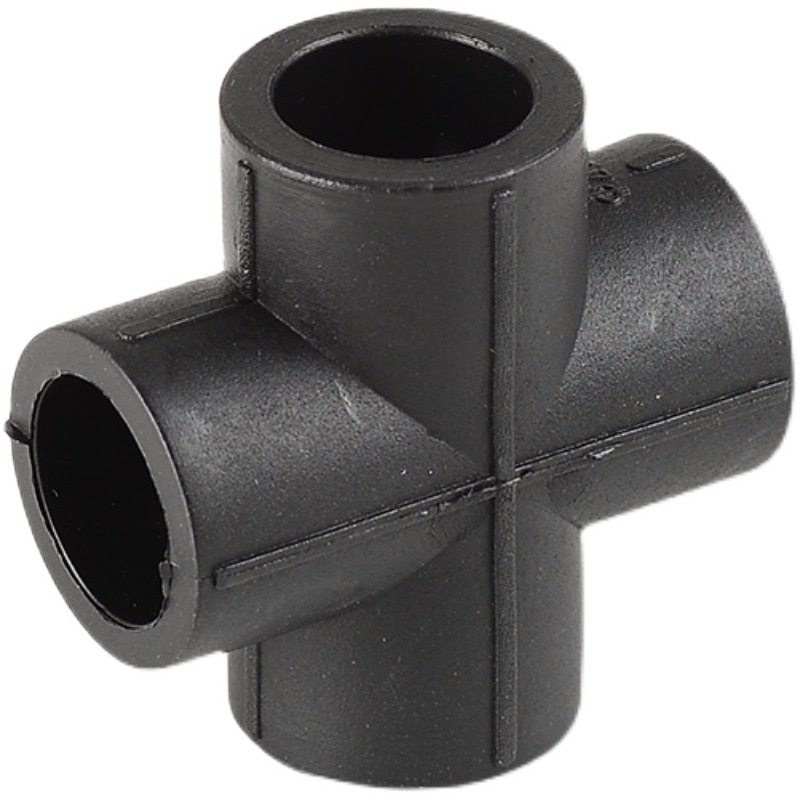 The ideal choice for leak-free, corrosion-resistant connection solutions------HDPE equal diameter cross fittings