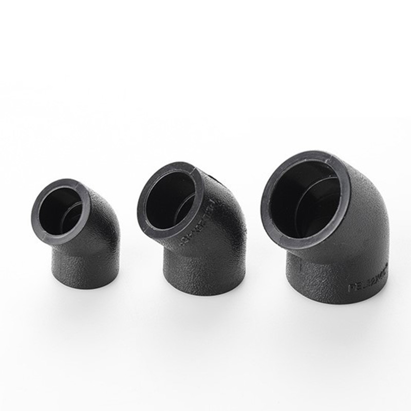 HDPE 45° elbow changes flow direction