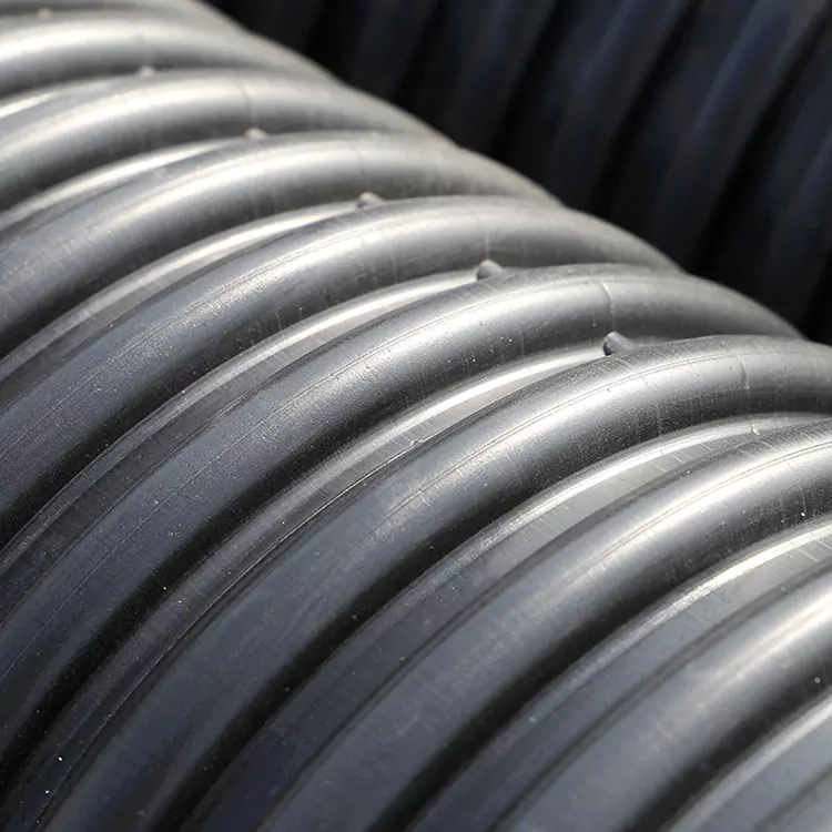 HDPE corrugated pipe for drain protection