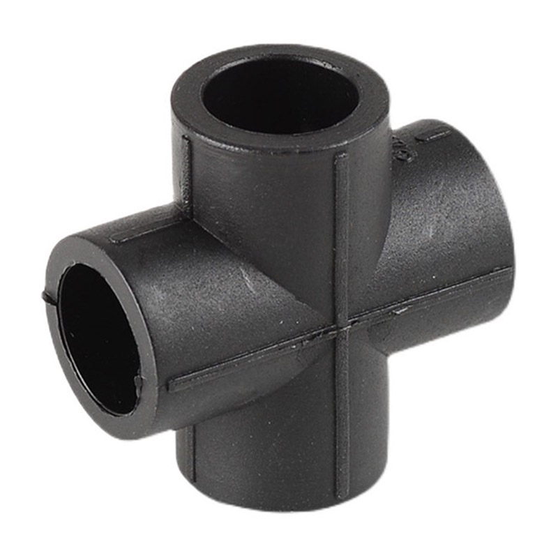 HDPE Equal Cross Joints For Pipe Connecting