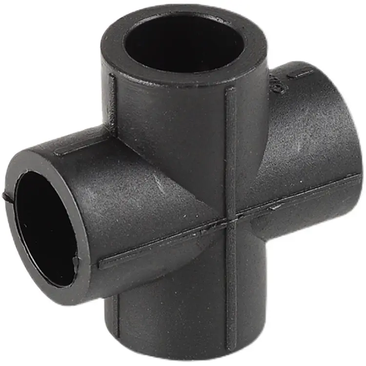 HDPE equal-diameter cross fittings