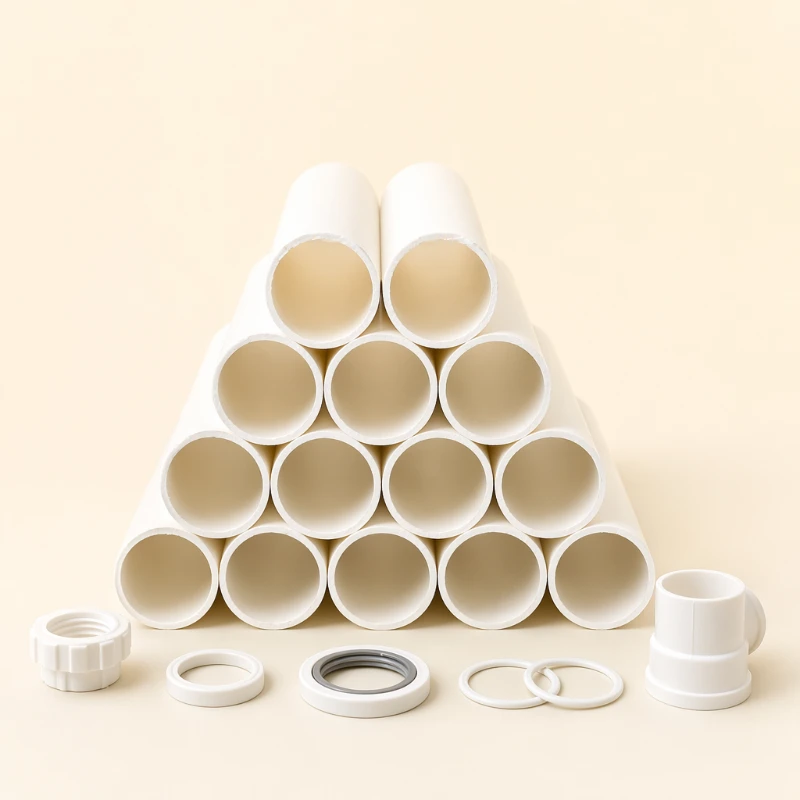 Food-Grade White PVC-U Water Pressure Pipe